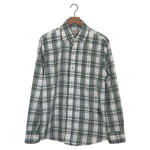 Banana Republic Shirt Mens Size Large Plaid Button Down Long Sleeve 100% Cotton